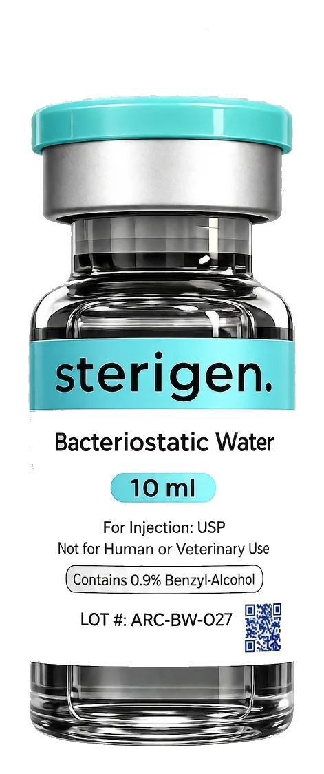 Sterigen 10 mL bacteriostatic water for injection, USP — containing 0.9% benzyl alcohol